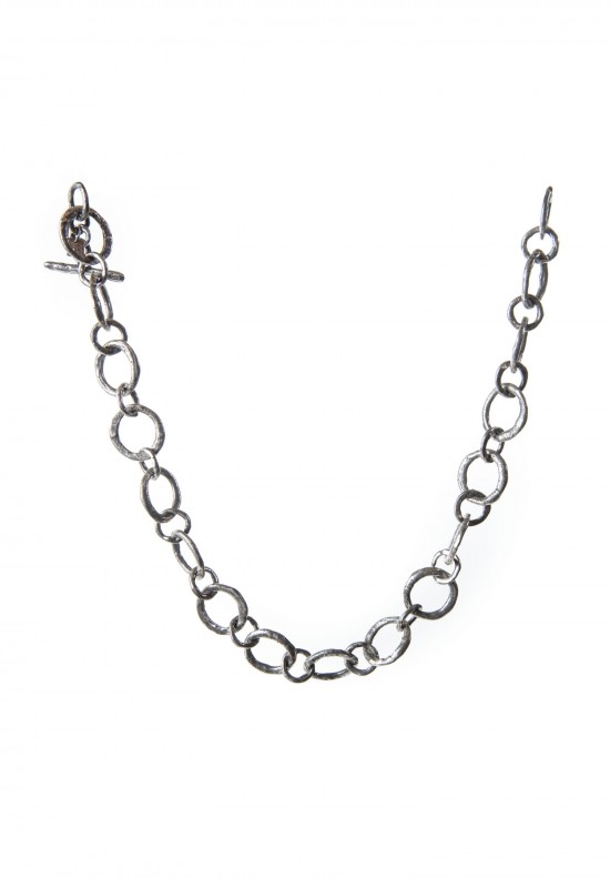 Holly Masterson Sterling Silver Mammoth Link Necklace	
