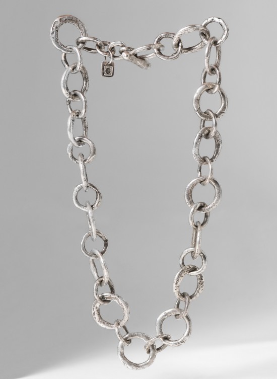 Holly Masterson Sterling Silver Link Necklace	