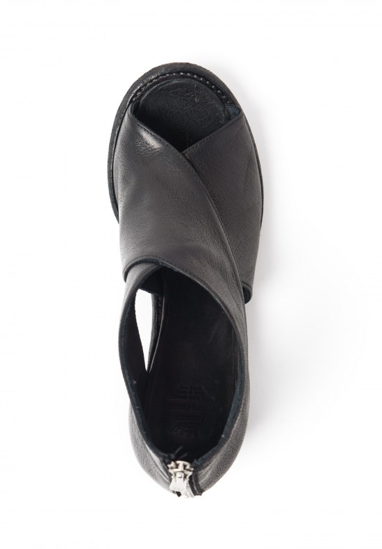 Officine Creative Resnais Open Toe Sandal in Black	