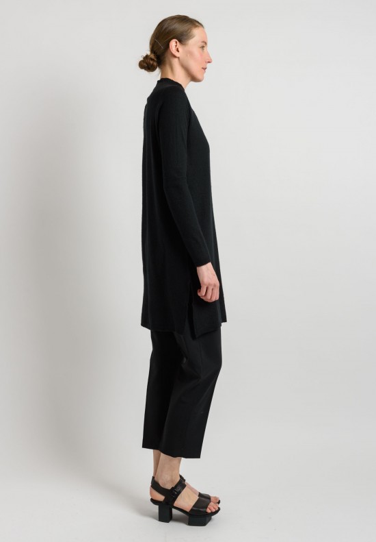 Rick Owens Cashmere Tunic in Black	