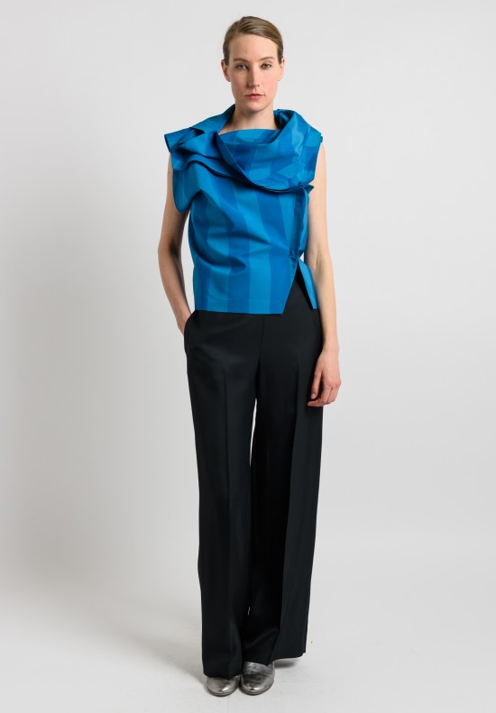 Issey Miyake 132 5. Origami Top in Blue