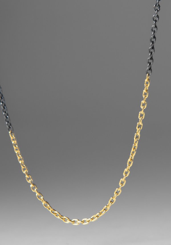 Lika Behar Gold & Oxidized Silver Chain	