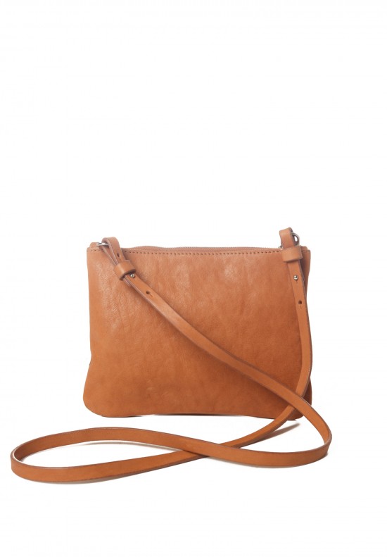Massimo Palomba Lily Washed Leather Bag in Cuoio	