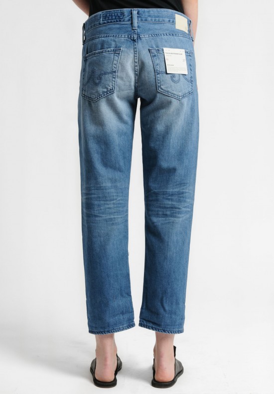 AG Jeans Ex-Boyfriend Slim Jeans in Light Denim	