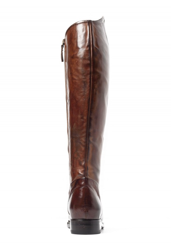 Silvano Sassetti Knee High Riding Boots in Cuoio	