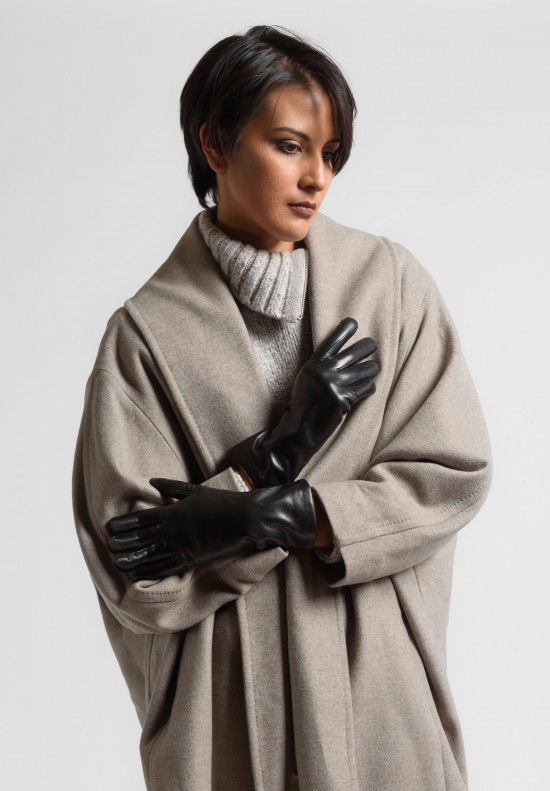 	Hestra Cashmere Lined Hairsheep Gloves in Black