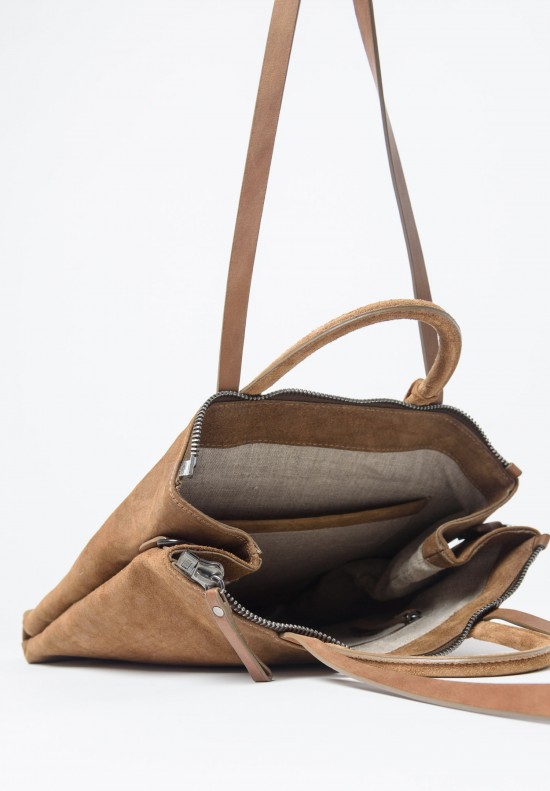 Marsèll Tall Tote Bag in Suede	