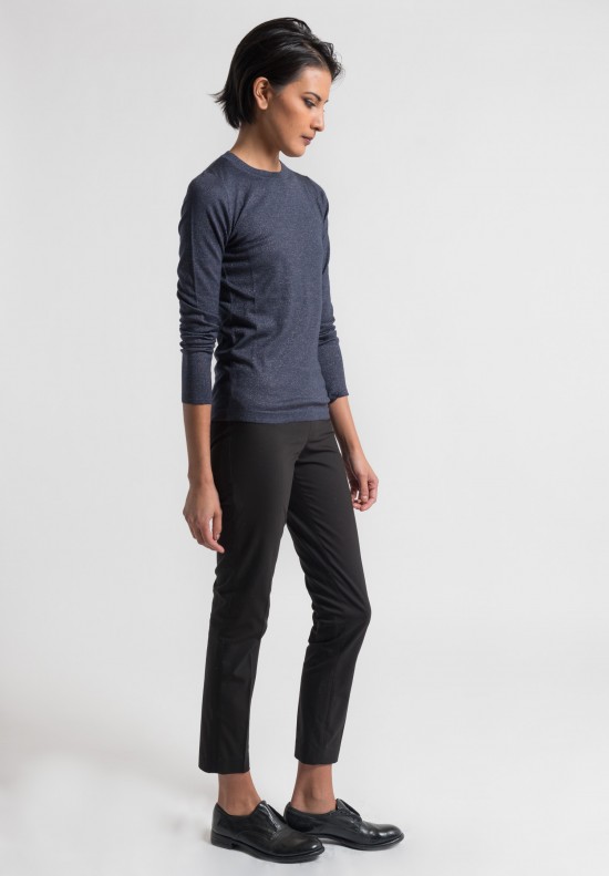 Brunello Cucinelli Tailored Pull-On Pants in Black	