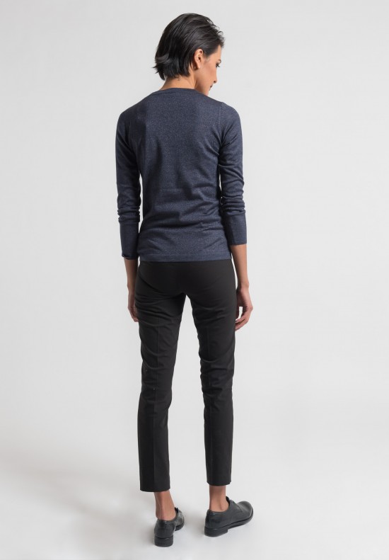 Brunello Cucinelli Tailored Pull-On Pants in Black	