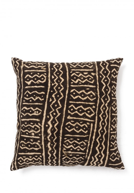 Shobhan Porter Vintage Mud Cloth Pillow in Pattern 2	