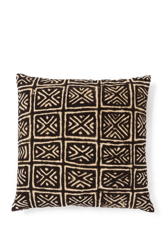 Shobhan Porter Vintage Mud Cloth Pillow in Pattern 1	