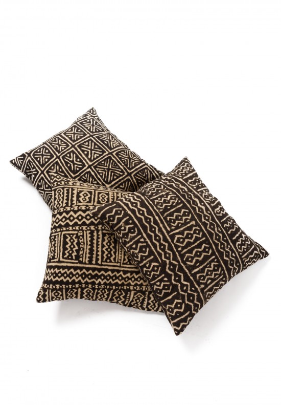 Shobhan Porter Vintage Mud Cloth Pillow in Pattern 1	