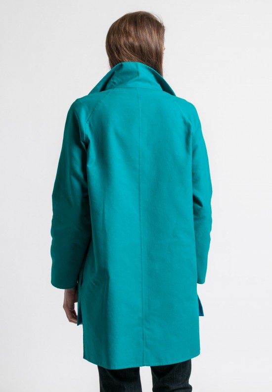 	Akris Cotton Japon Jacket in Green/Whirlaway