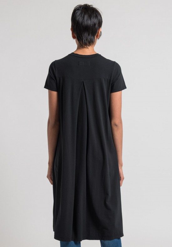 Labo.Art Abito Lucio Opera Cotton Dress in Black	