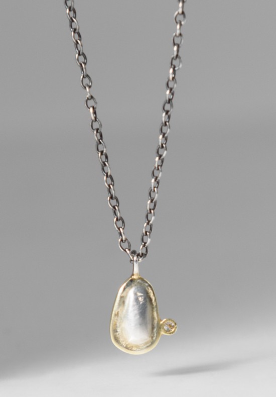 Margoni 18K, Aqua, & Diamond Necklace	