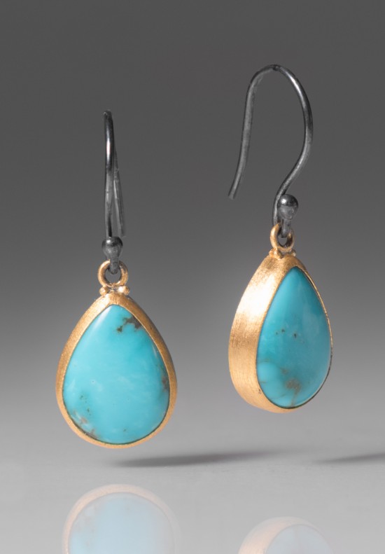 Lika Behar Kingman Turquoise Drop Earrings