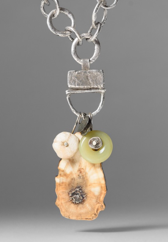  Holly Masterson Adornment with Walrus Ivory Slab	