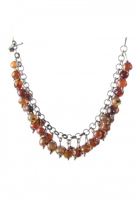 Holly Masterson Carnelian Necklace	