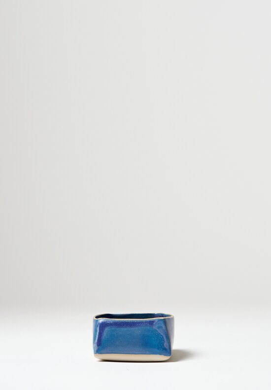 Laurie Goldstein Small Rectangular Bowl in Blue	