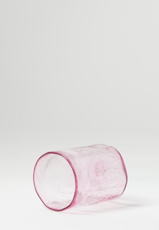 Studio Xaquixe Medium Handblown Glassware Fuchsia	
