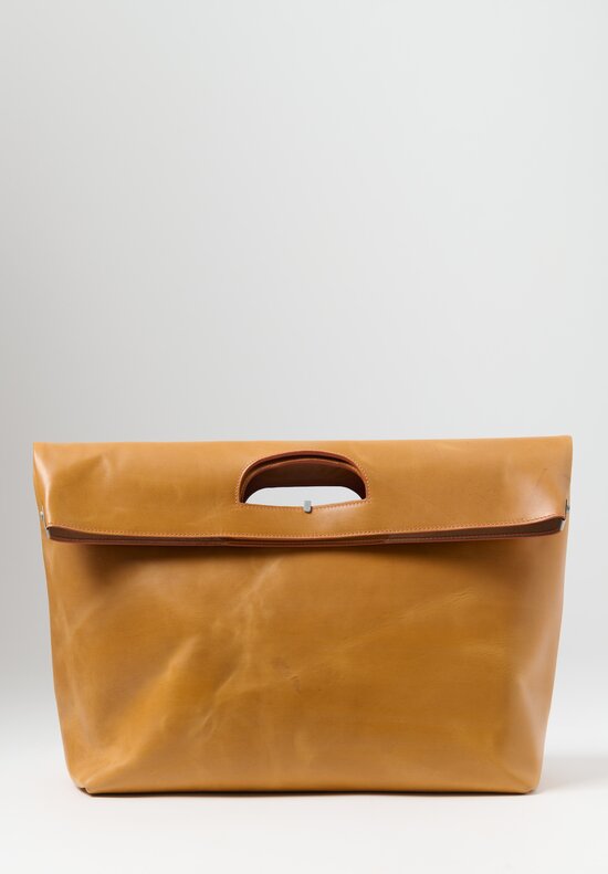 Cecchi de Rossi Medium Handle Handbag in Melone Orange