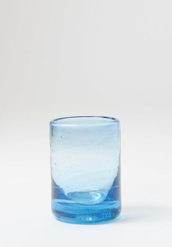 La Soufflerie Handblown Murano Moyen Glass in Light Blue	