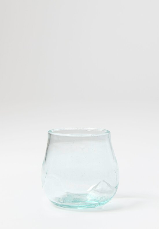 La Soufflerie Transparent Nenuphar Eau Handblown Glass