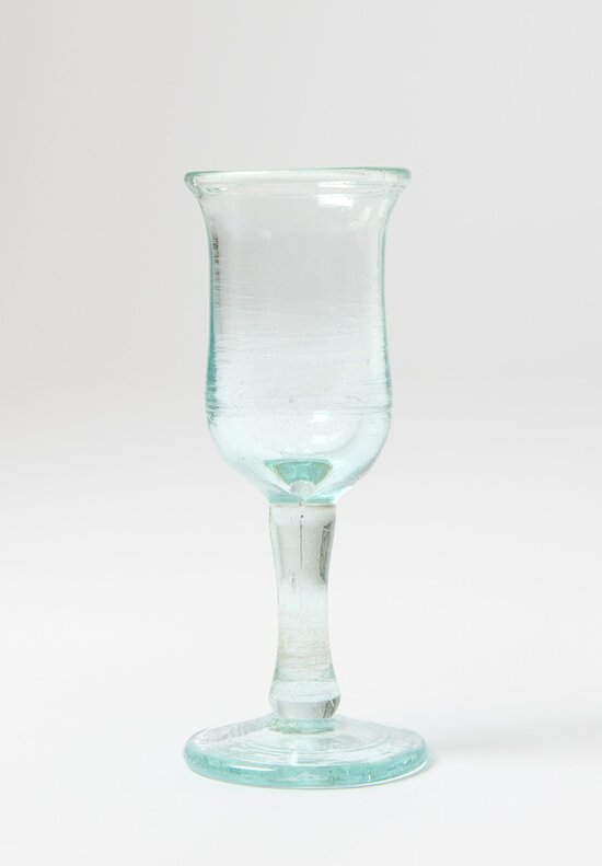 La Soufflerie Transparent Handblown Tulipe Glass