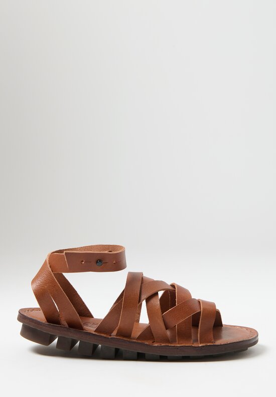 Trippen Nepal Sandal in Siena Brown