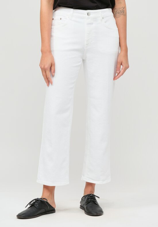 Closed Organic Cotton Milo Jeans in White	
