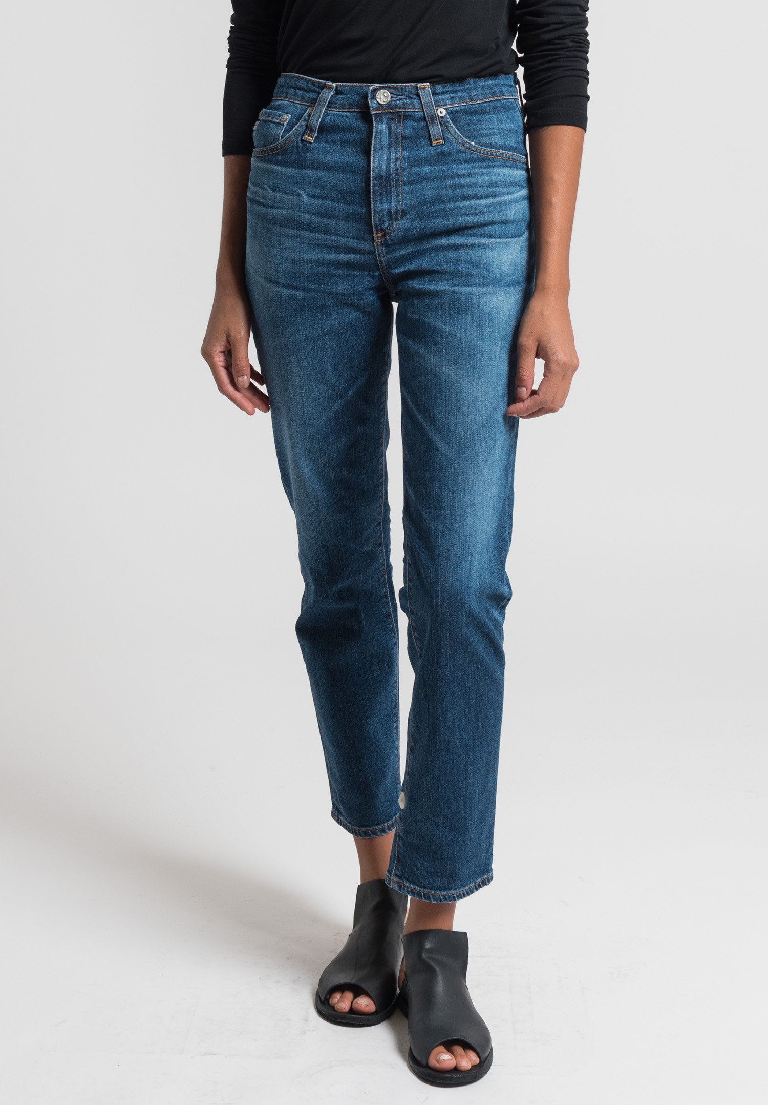 AG Jeans The Phoebe in Medium Denim | Santa Fe Dry Goods