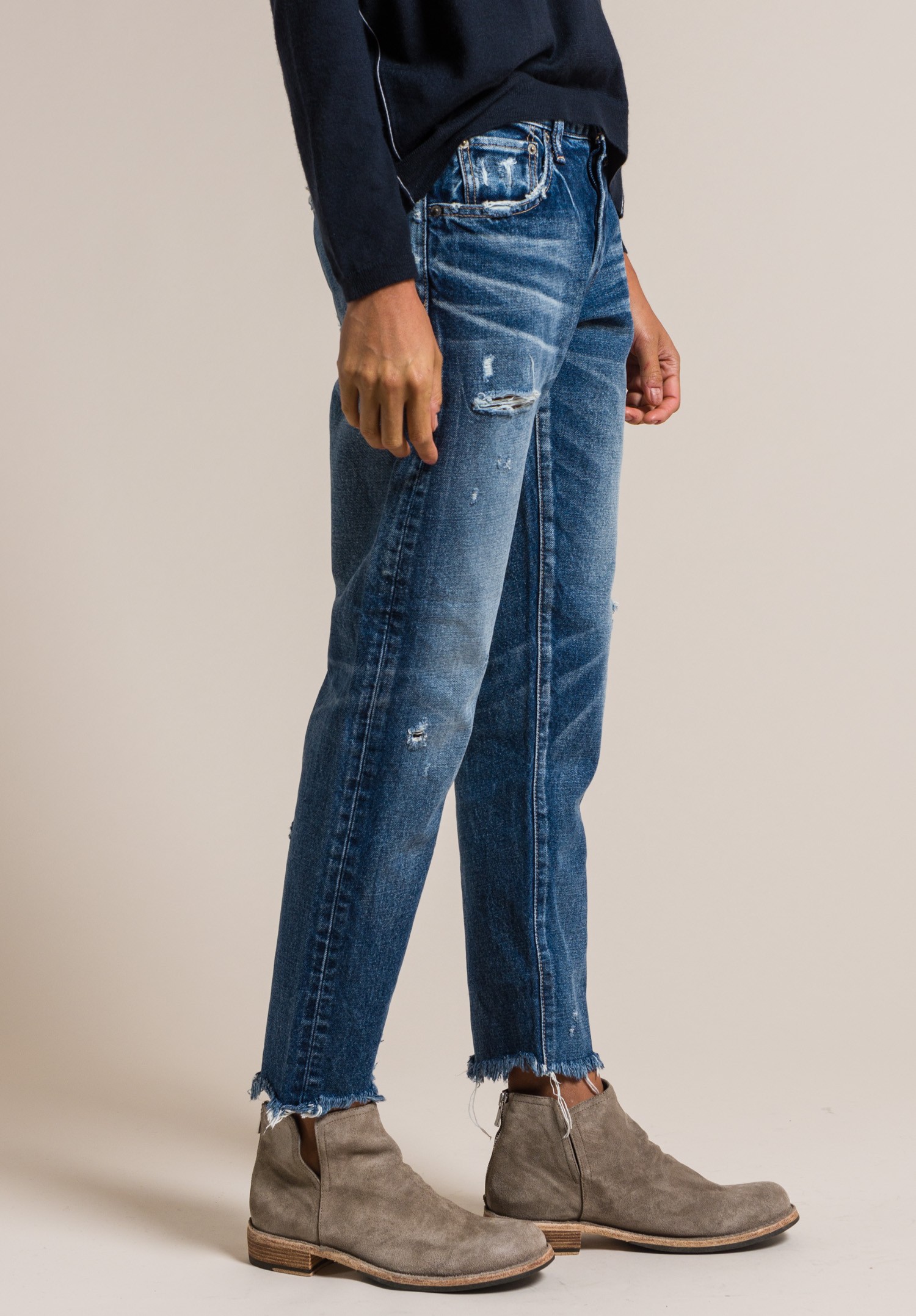 straight leg jeans dark blue