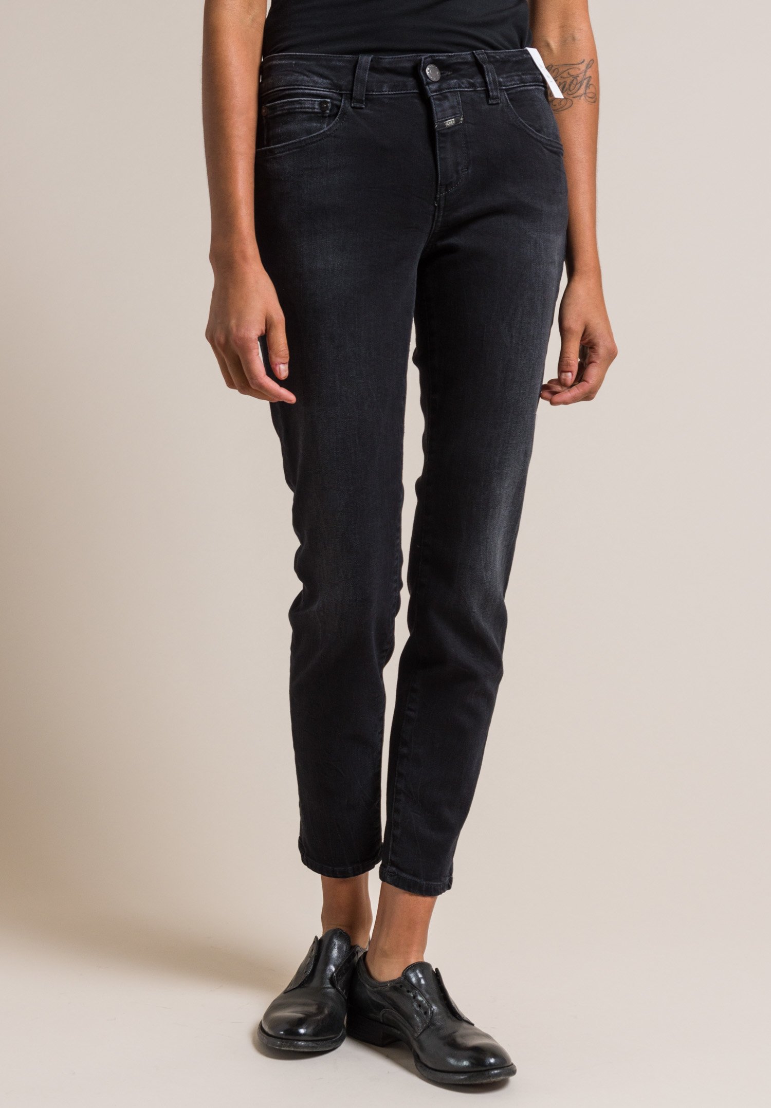 Closed Baker Cropped Narrow Jeans in Special Cosy Wash | Santa Fe Dry