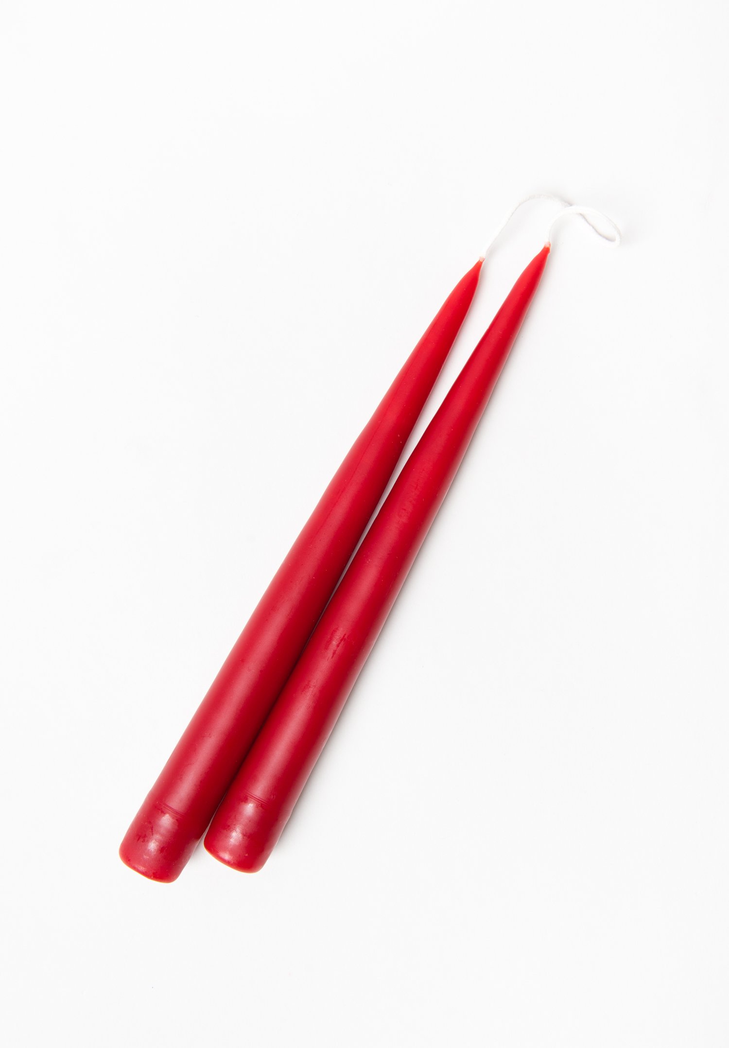 Hand Dipped Short Taper Candles in Wine Red Santa Fe Dry Goods . . Wild Life