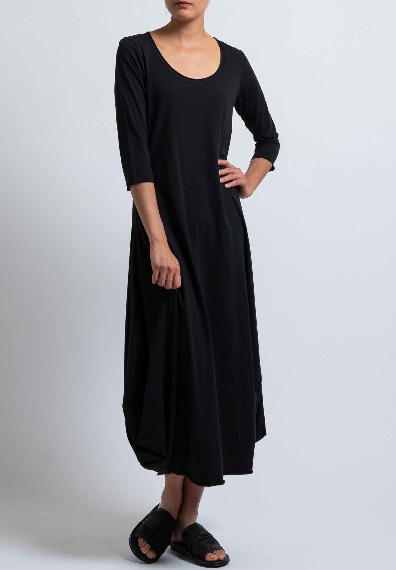 Labo.Art Abito Quercia Dress in Black | Santa Fe Dry Goods . Workshop ...