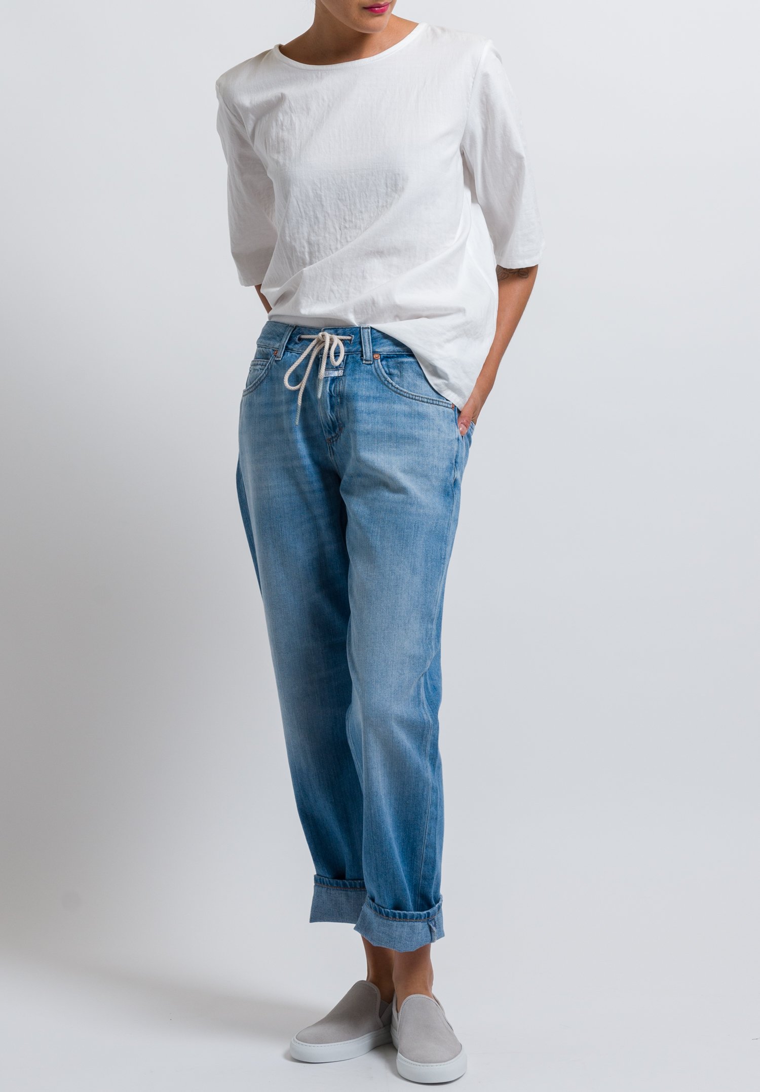 Closed Relaxed Jay Jeans in Mid Blue | Santa Fe Dry Goods . Workshop ...