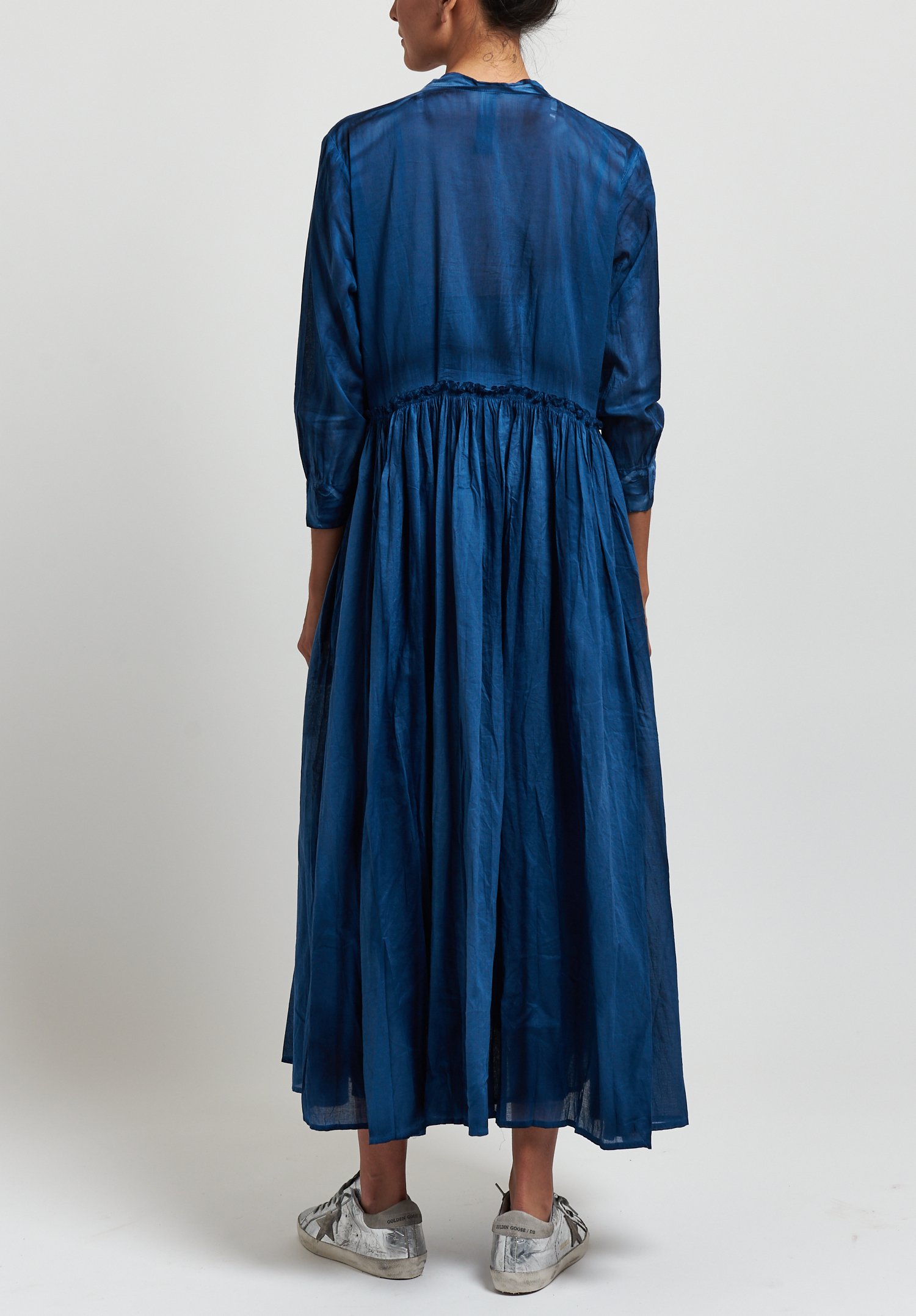 Gilda Midani Voile Princess Dress in Indigo Blue | Santa Fe Dry Goods ...