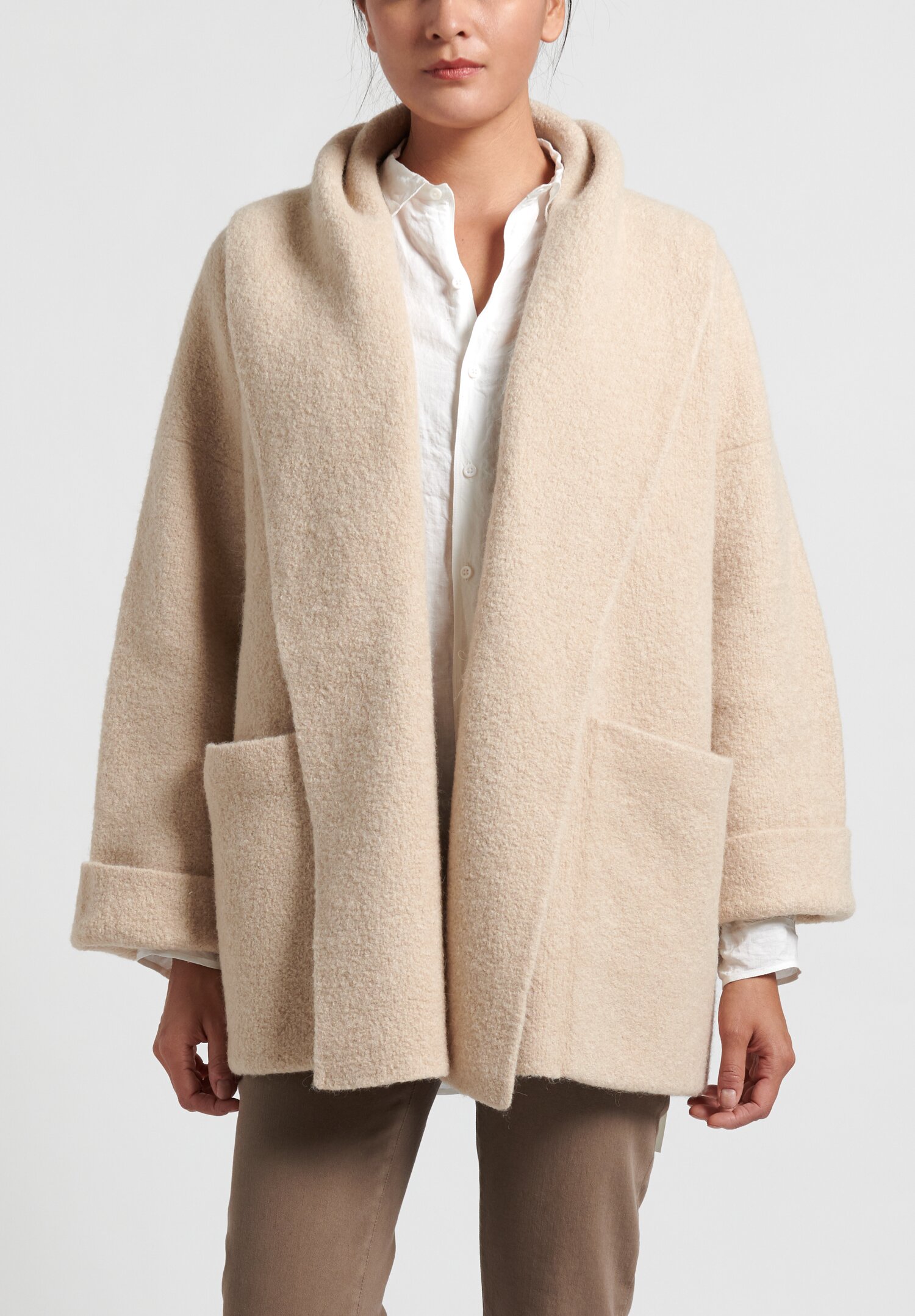 lauren manoogian double face coat