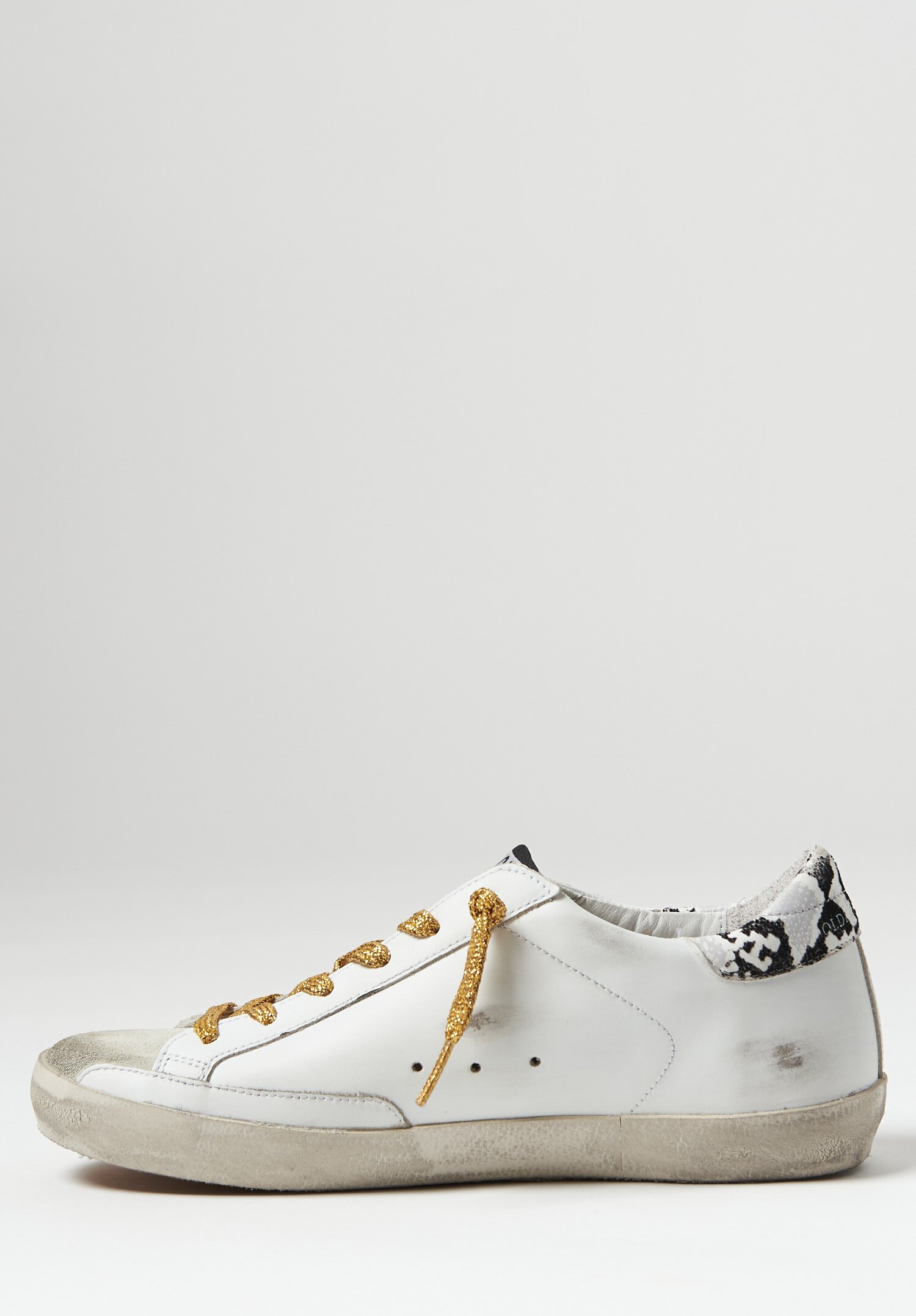 golden goose lizard print heel