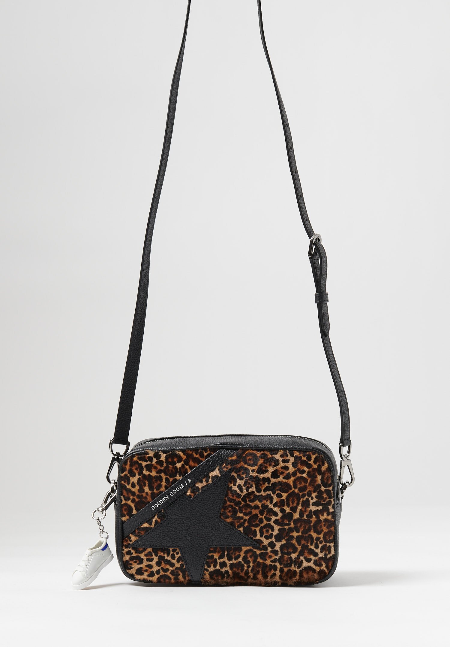 Golden Goose Leopard Print Star Bag in Black | Santa Fe Dry Goods ...