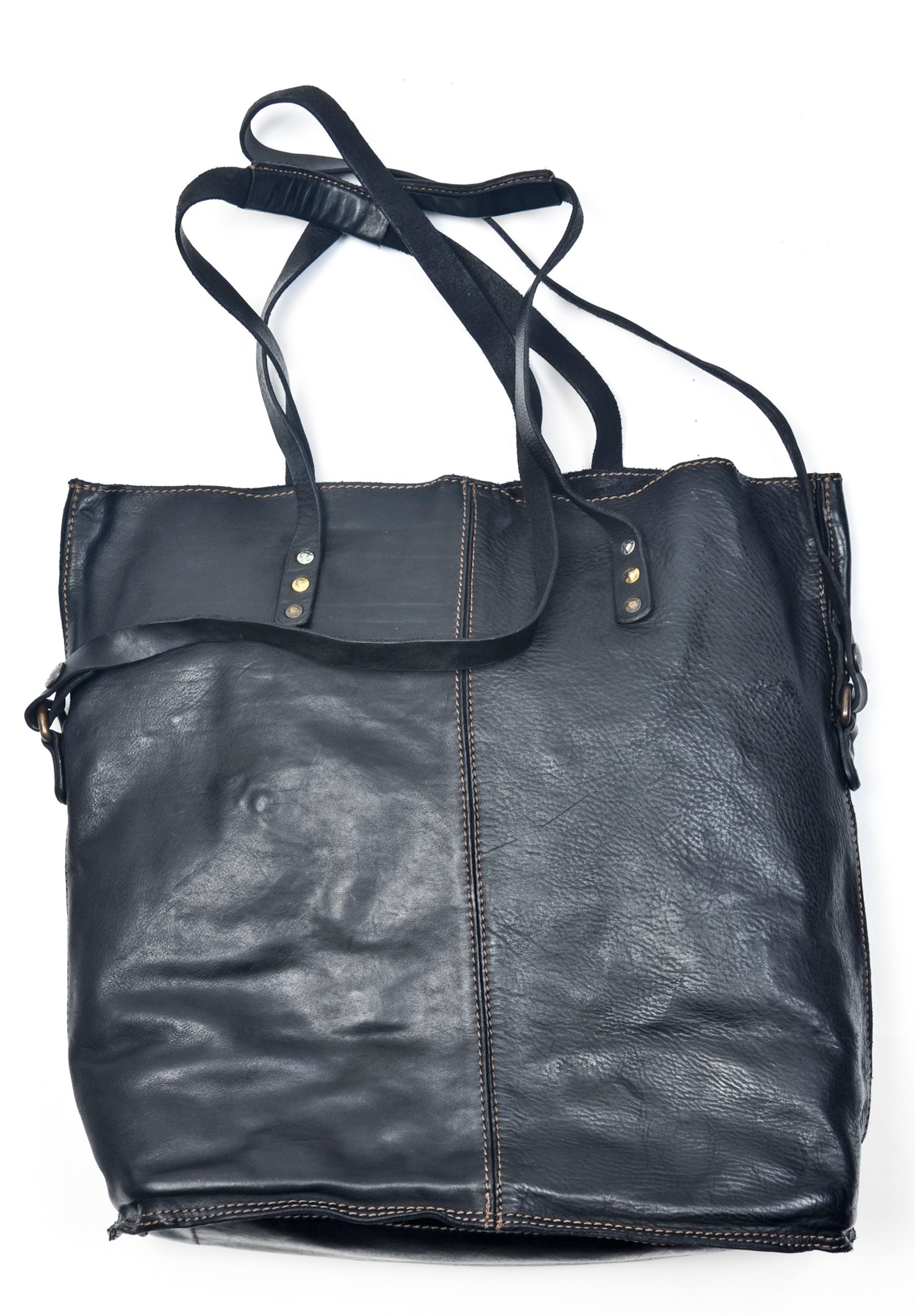 Campomaggi Unica Tote Bag in Black | Santa Fe Dry Goods . Workshop ...