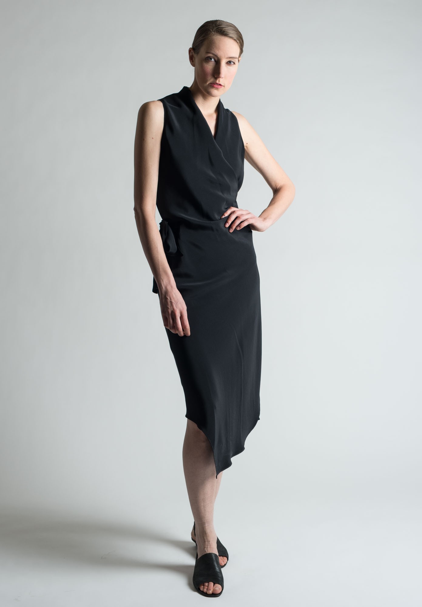 Peter Cohen Victor Dress in Matte Black | Santa Fe Dry Goods Trippen ...