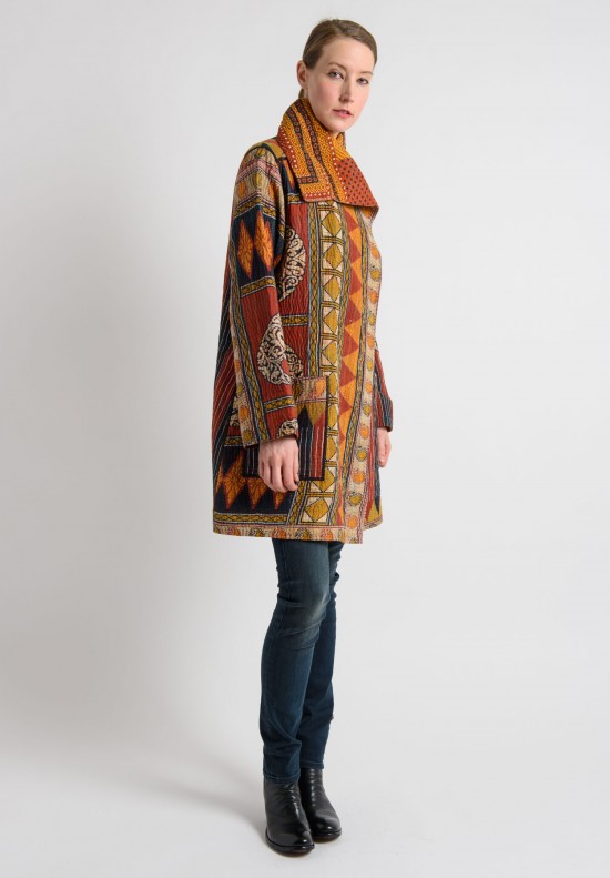 Mieko Mintz Reversible Pocket Jacket in Russet/Orange | Santa Fe Dry ...