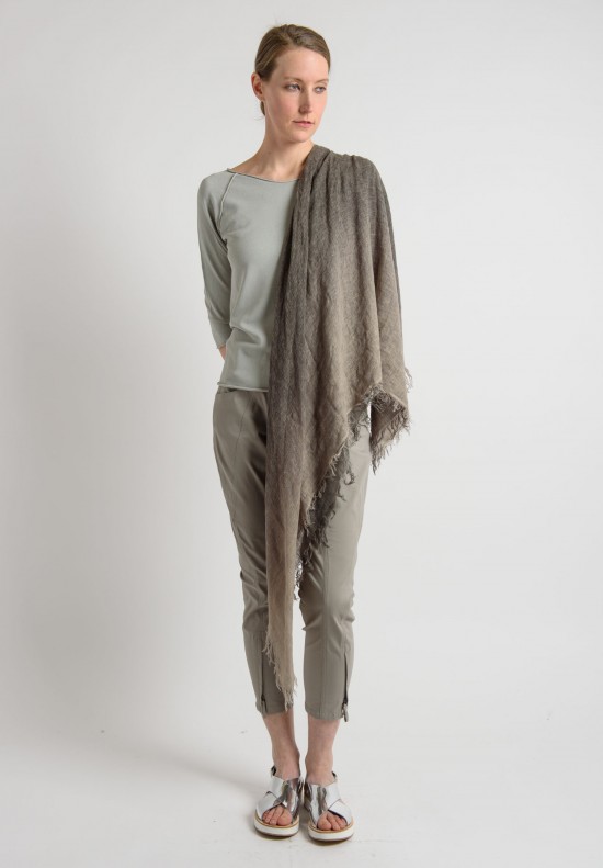 Annette Görtz Ombre Fringe Scarf in Sand/Tar | Santa Fe Dry Goods ...