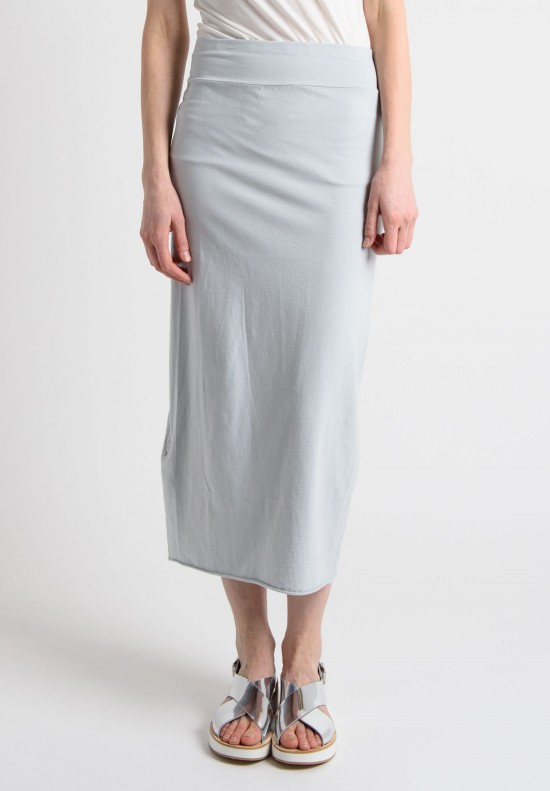 Labo.Art Wide Band Tube Skirt in Light Grey
