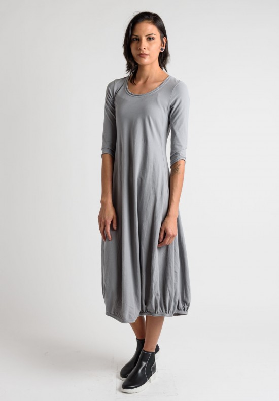 Rundholz Black Label 3/4 Sleeve Tulip Dress in Grey | Santa Fe Dry ...