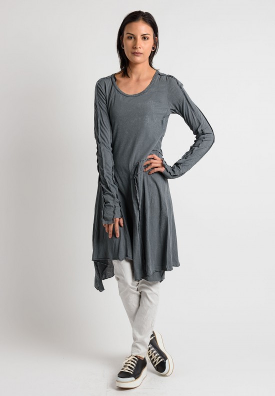 Rundholz Dip Cotton Long Sleeve Top in Grey | Santa Fe Dry Goods ...