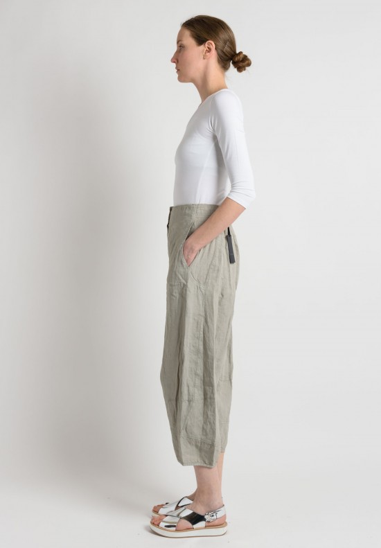 値段 evam eva linen twill wrap sarrouel pants - パンツ