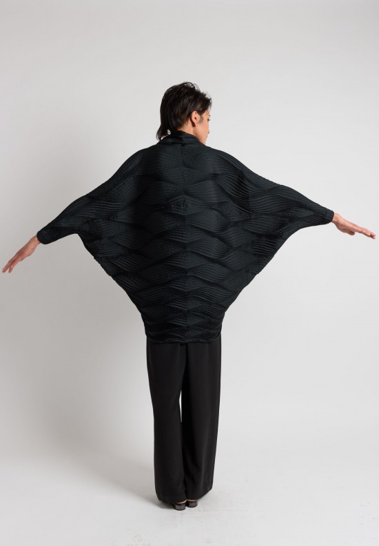 Grailed issey miyake discount black batwing coat