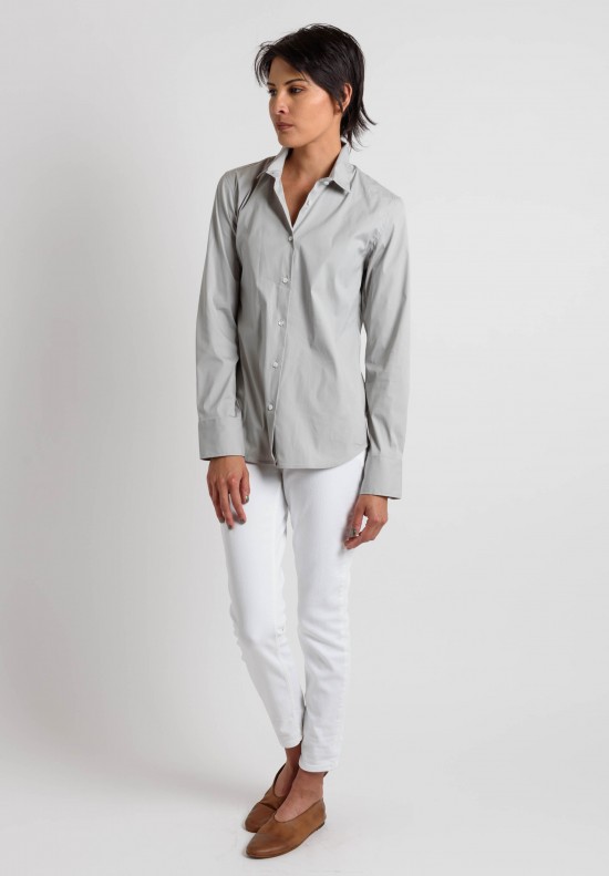 Lareida Fitted Shirt in Grey	
